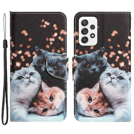 Wonderland Samsung Galaxy A52s 5G / Samsung Galaxy A52 5G / Samsung Galaxy A52 flip etui - Kat