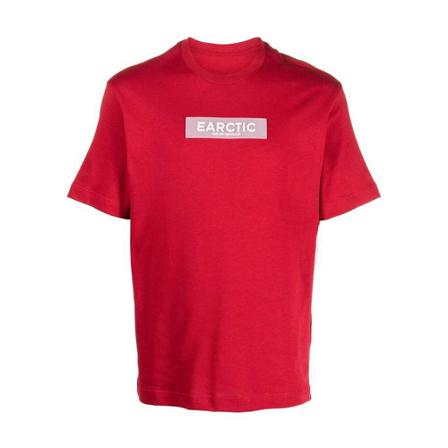 Emporio Armani, T-Shirts Rood, Heren, Maat:L