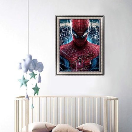 30X40CM (Spiderman) DIY 5D Timantti-kirjontakokonaisuus, Kristallirivistö