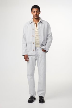 NN.07 Sonny 1882 Jeans Herren Grau Bio-Baumwolle