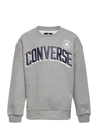 Cnvb Side Slit Wordmark Crew Grey Converse