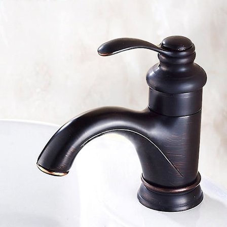 Antikk retro badekarkran europeisk stil servant varm og kald baderomsvask armatur