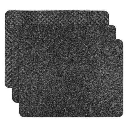 3-pakke Varmebestandig Matte for Air Fryer Benkeplate Varmebeskyttelse Sklisikker Varmebestandig Matte Kjøkken