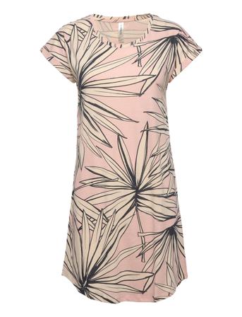 Nightdress Big Tee Aop Leaf Nattkjole Multi/mønstret Lindex