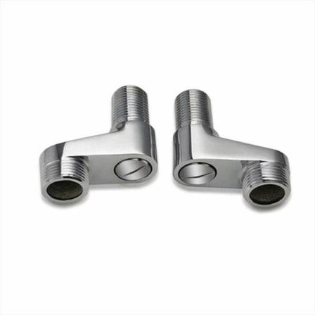 Pack kylpyammeen hana-adapteri säädettävällä kääntövarrella 3/4", 1/2", kynsisuihkuhana, massiivimessinki kylpyhuonehanan lisävaruste