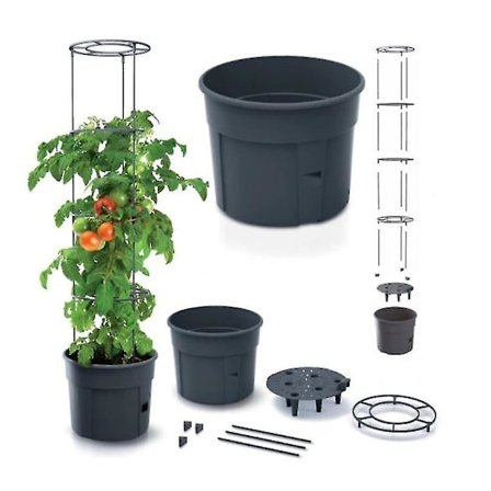 Tomatdyrker Potte Planter Voksende Sett Støtte Hjem Hage Innendørs Utendørs