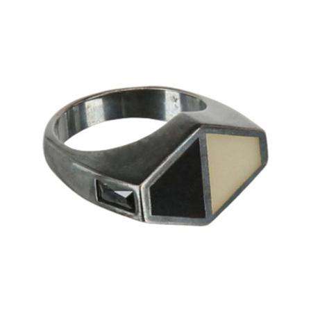 Bottega Veneta Rings Grå, unisex Ringe, Størrelse: ONE Size