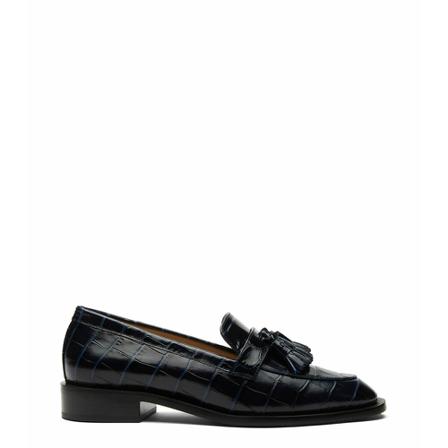 Stuart Weitzman, Sutton Loafers Zwart, Dames, Maat:39 EU