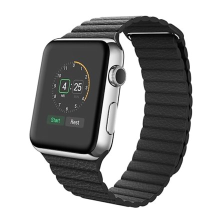 Apple Watch 38mm Läderloop Armband