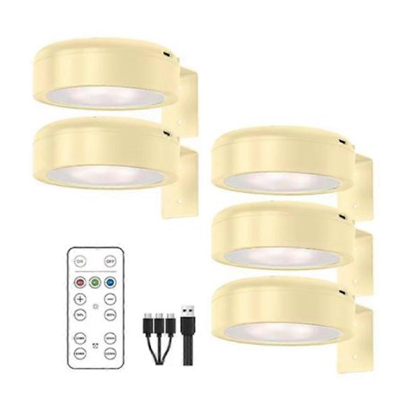 Chiclify Billedlamper, Topveden Lamper til Billeder på Væg, Magnetisk (FMY) Guld