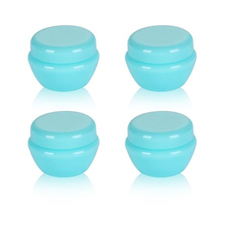 4 svampeboks plastikflaske, isgrøn, 20 gram KLB