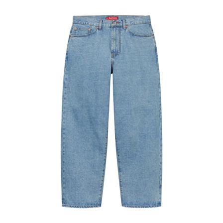 Supreme - Straight - Blå - Herr - Storlek: W30, Herr, Storlek: W30