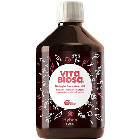 Vita Biosa Fermenteret Drik med Mælkesyrebakterier Hyben Ø 500 ml, Helse & Madvarer, Drikkevarer, Plante- & Urtedrikke