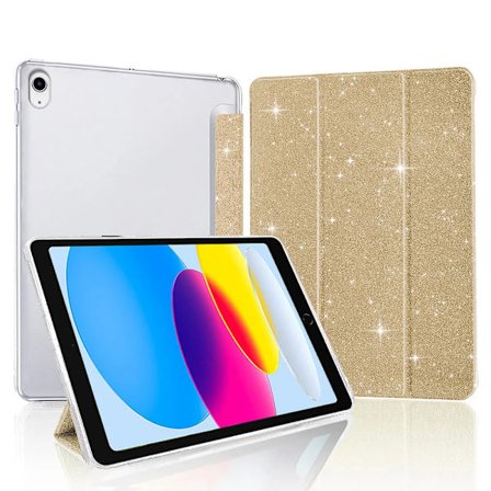 Fodral för iPad 5:e 6:e 7:e 8:e 9:e 10:e generationen, Smart Sleep och Wake UP surfplattafodral för iPad Mini 9.7 10.2 10.9 2022, glittrigt fodral