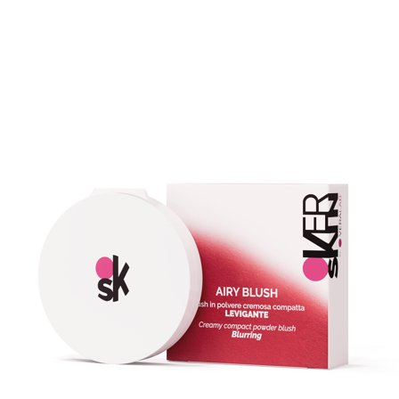 Overskin AIRY BLUSH 05 BLOOMING RED 2,8g - Fard compatto