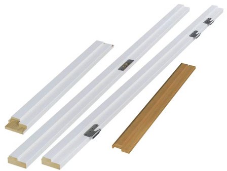 Swedoor Massiv Karm EI30/35dB Dörrkarm 93 mm, brandklassad, ljuddämpande 2089x886x93 mm, Dörrar