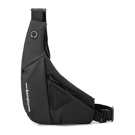 Crossbody taske til mænd og kvinder, tyverisikret brysttaske, let vandtæt brysttaske, trekantet skuldertaske, crossbody taske, til