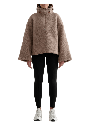 aim'n Pile Anorak Friluftsjackor Dam Beige XS