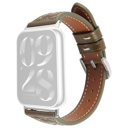 Klockarmband Kompatibelt med Xiaomi Redmi Watch 5 / Watch 4 / Smart Band 9 Pro / 8 Pro Hjärtmönster Präglat Läderarmband