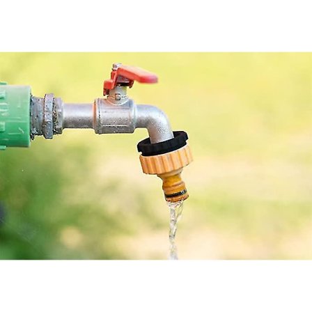 10-pack Plastträdgårdsslanganslutning 3/4 tum