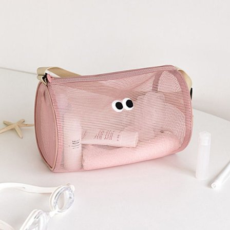 Beach Mesh Bag Toalettväska ROSA