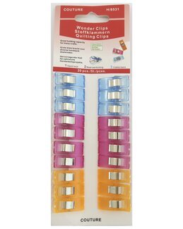 Kangasklipsit, 20/pak.