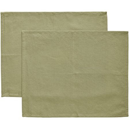Decotique Sienna pöytätabletti 45 × 35 cm 2-pakkaus, vihreä