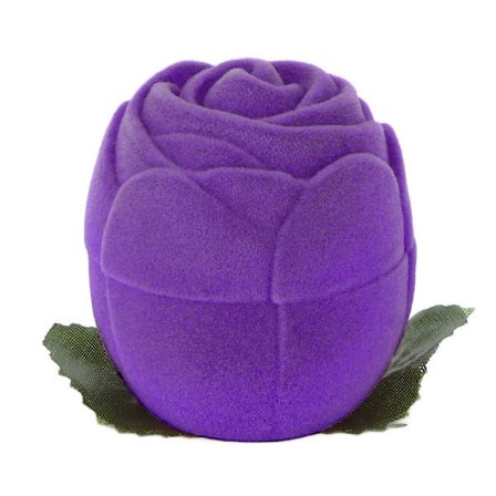 Rose Ring Box Halsband Box LILA