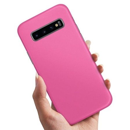 Samsung Galaxy S10 Plus - Deksel/Mobildeksel Rosa