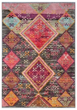 Lite Berber Colourful Teppe 120X173 Ull