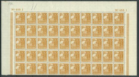 Danmark - AFA 172 postfrisk 50-blok