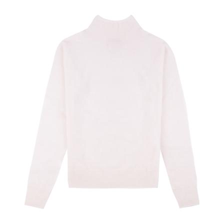 Alysi Turtlenecks Hvid, Dame Rullekraver