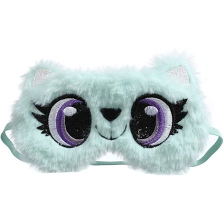 Søvnmaske med dyremotiv, øyenskygge, morsom øyemaske for soving kvinner menn barn (Grønn)