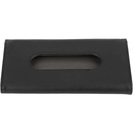 Bilvisir Tissuehållare, PU Läder Bil Tissuehållare Bil Toalettpappershållare Solskydd Servetthållare Tissuebox för Solskydd och Baksäte