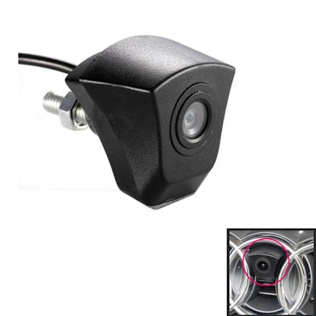 Passer til 170° CCD HD bilens frontkamera for Audi A1 A3 A4 A5 A6 A7 Q3 Q5 Q7 TT Coxolo