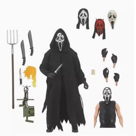 Scream: The Last Witch Ghostface Deluxe Edition 7-tommers actionfigur