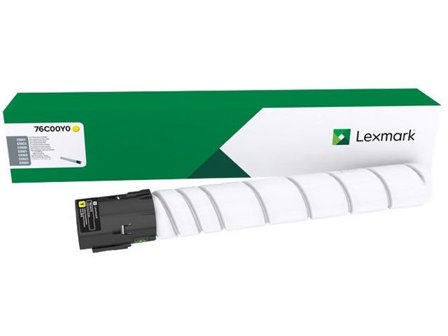 Lexmark Toner 76C00Y0 Gul - Lyreco - Toner och bläck > Tonerkassetter > Toner Lexmark