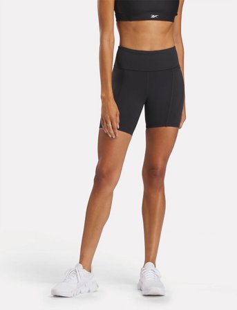 Reebok Performance Lux High Rise Bike Short - Black - S