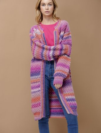 Noella Gio Knit Cardigan - Multi/patterned - S-M