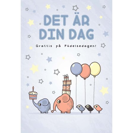 Dobbel Bursdagskort Det er Din Dag