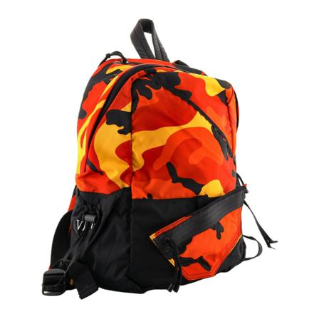 Valentino Vintage Pre-owned Rugzaks , Oranje , Heren , Maat: ONE Size Vintage Tassen