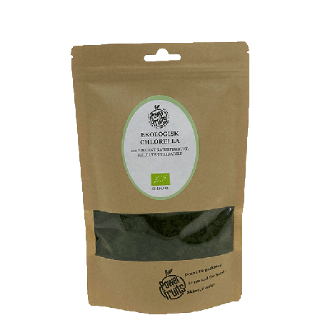 Powerfruits Økologisk Chlorella, 250 g