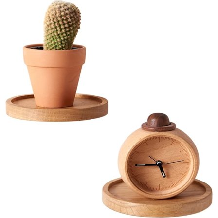 Væg hylde, rund flydende hylde, træ små hylder, væg de