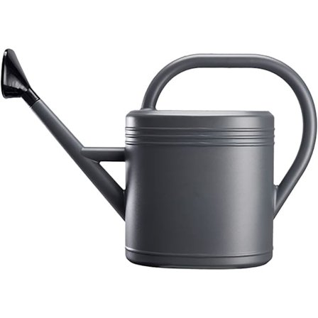 Kastelukannut Muovinen Rauta Suihkupää Vesiletku Ruiskutustyökalu Ulkokäyttöön Sisätiloihin Kotiin Toimistoon Harmaa 5L
