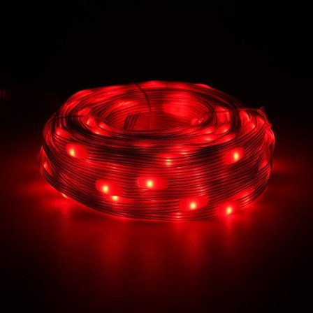 LED-lyskæde 20 m 180 LED, IP65 Vandtæt Julebelysning til Indendørs & Udendørs