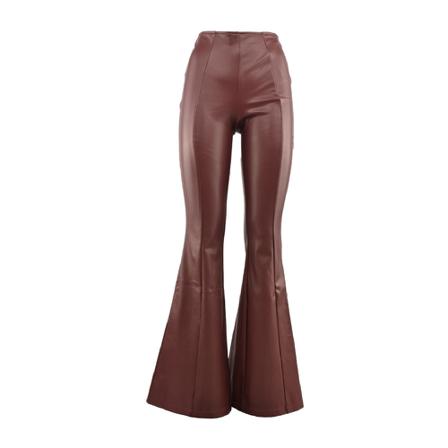 Guess, Wide Trousers Rood, Dames, Maat:W28,Viscose