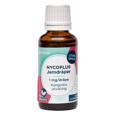 Nycoplus Jerndråper 1mg/dråpe 30 ml