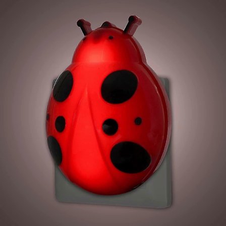 Nyckelpiga Nattlampa Eluttag, Nomadisk Lampa med Skymningssensor för Barnrum, Baby Nattlampa, Graviditets Nattlampa att Koppla In PXCL_