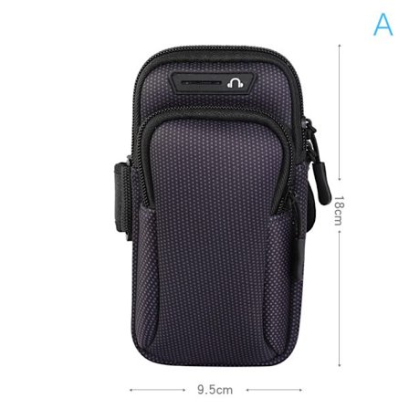 Gym Sport Løb Jogging Armbånd Armbånd Taskeholder Case Cov