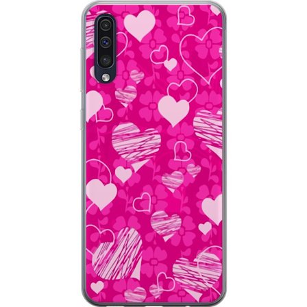 Yhteensopiva Puhelinkuori Samsung Samsung Galaxy A50 PopSydänKuviointi